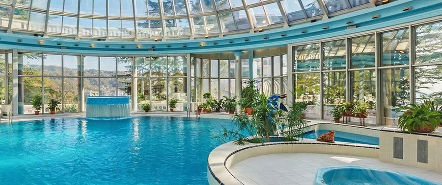 Панорама крытого бассейна «Мыса Видного» — фото 7